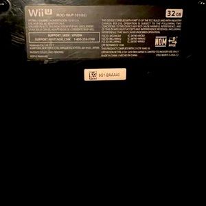 Nintendo Wii U Consol